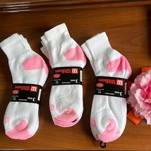 Brand new Wilson 3 packs Tennis Socks